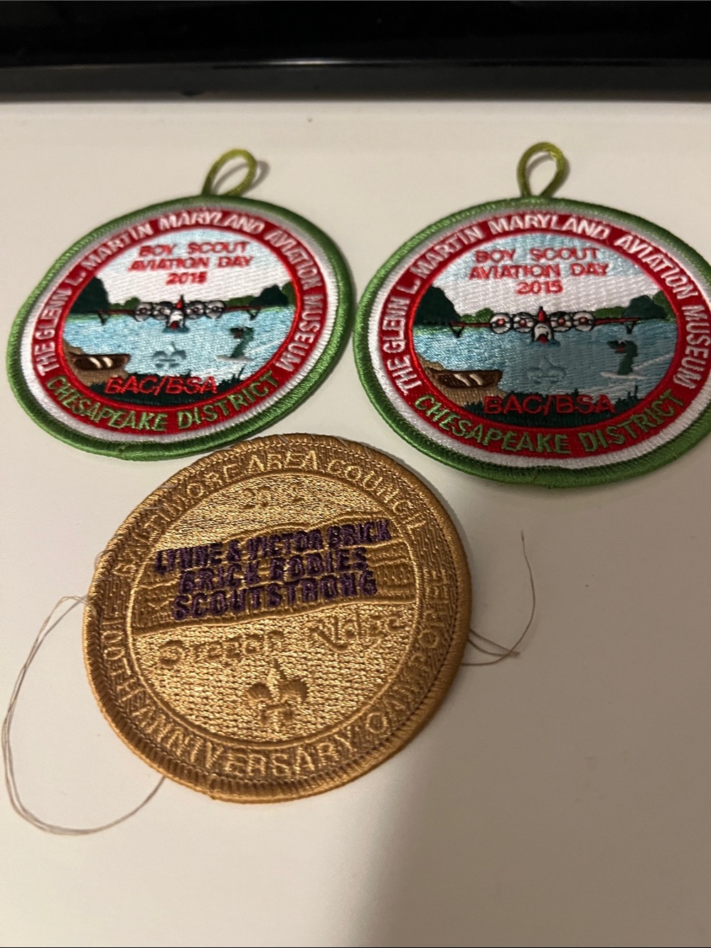 BOY SCOUT PATCHES (3)